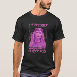Camiseta Eu apoio a mulher errada