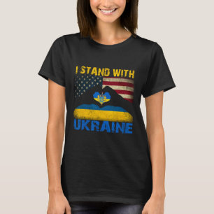 Camiseta Eu Apoio a Ucrânia Apoiador da Ucrânia Orgulho U