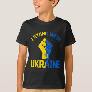 Camiseta Eu Apoio a Ucrânia - Apoie a Ucrânia - Reze Por