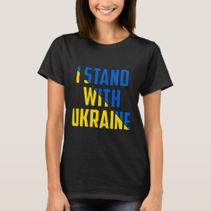 Camiseta Eu Apoio a Ucrânia - Apoie a Ucrânia - Reze Por 