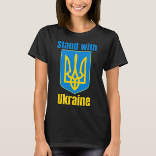 Camiseta Eu Apoio a Ucrânia Eu Apoio os Ucranianos