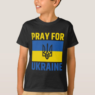 Camiseta Eu Apoio a Ucrânia Fico Com a Ucrânia Bandeira Ucr