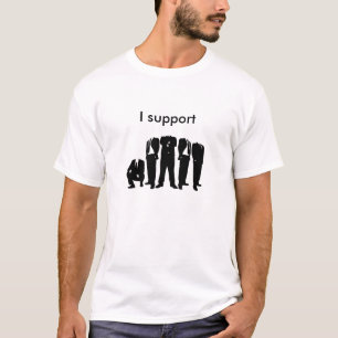 Camiseta Eu apoio anónimo