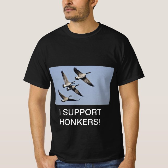 CAMISETA EU APOIO HONKERS! (Frente)