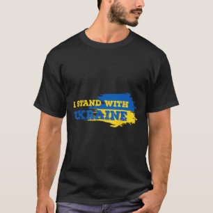 Camiseta Eu Apoio o Patriota da Ucrânia - Apoie a Ucrânia