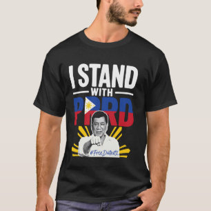 Camiseta Eu apoio o PRRD Resistência ao Orgulho Pinoy - Dut
