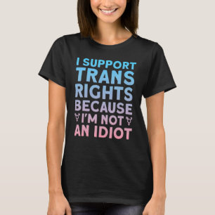 Camiseta Eu apoio os direitos de transmissão porque eu não 