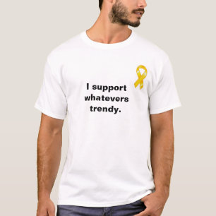 Camiseta Eu apoio os whatevers trendy.