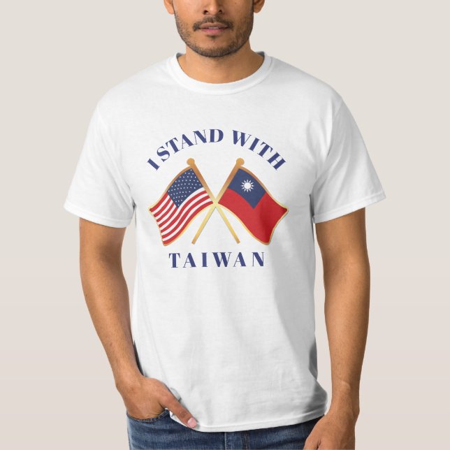 Camiseta Eu Apoio Taiwan (Frente)