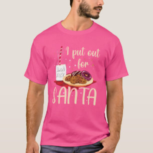 Camiseta Eu Apontei Para Papais noeis Engraçados Adultos De