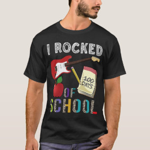 Camiseta Eu Arranjei 100 Dias De Música De Violão Na Escola