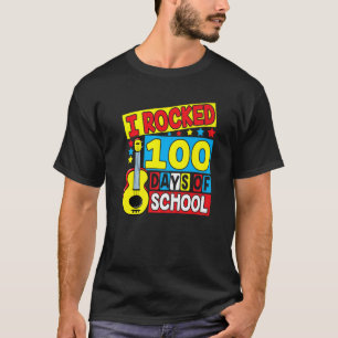 Camiseta Eu Arranjei 100 Dias De Música De Violão Na Escola