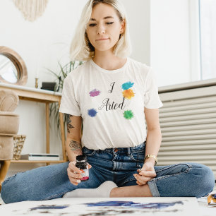 Camiseta Eu Artei Artista Engraçado Pintor Pintura Arte