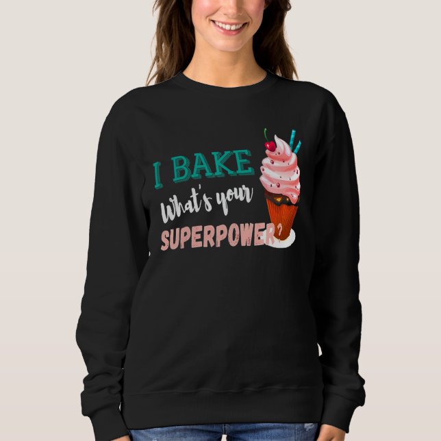Camiseta Eu Assar qual é o seu super-poderoso padeiro (Frente)