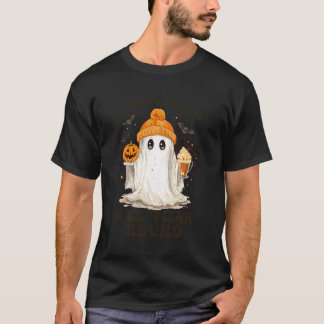 Camiseta Eu Assombro Pessoas O Ano Inteiro Abóbora Temperad