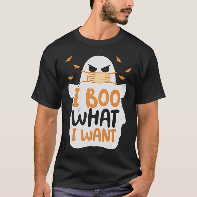 Camiseta Eu Assusto O Que Eu Quero Halloween Sinistro Assus (Frente)