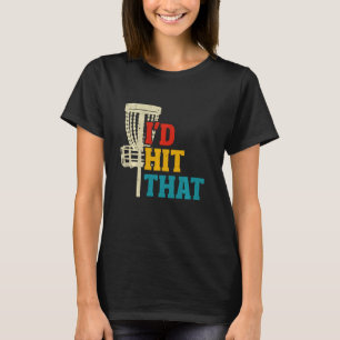Camiseta Eu Atingiria A Figurina Do Jogador De Golfe De Dis