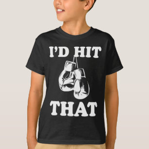 Camiseta Eu atingiria aquele sarcasmo de boxing humorístico