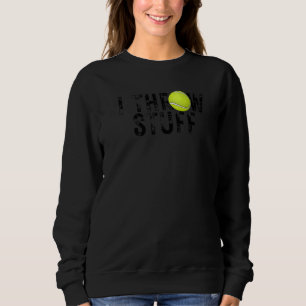 Camiseta Eu atiro coisas do Tênis Player do Tênis