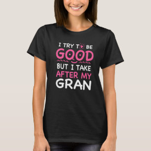Camiseta Eu Atrás Da Minha Gran Engraçada Sarcasmo De Humor