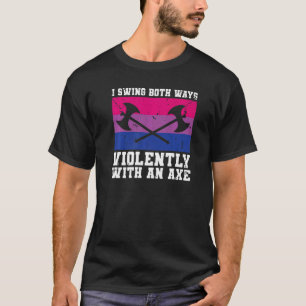 Camiseta Eu Balanço As Duas Maneiras Com Um Xx Bissexual Lg