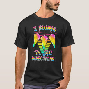 Camiseta Eu Balanço em todas as Direções Orgulho LGBTQ+ Pan