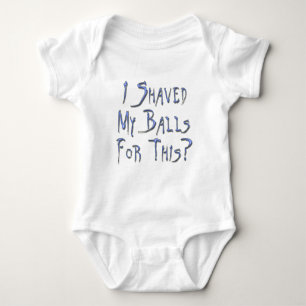 Camiseta Eu barbeei minhas bolas para este?
