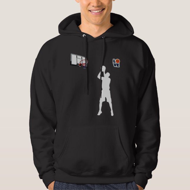 Camiseta Eu❤ Basquetebol  (Frente)
