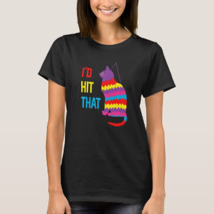 Camiseta Eu Bateria Naquela Pinata De Gato Cinco De Maio