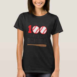 Camiseta Eu Bati 100 Dias Em Professores Softball 100th Da