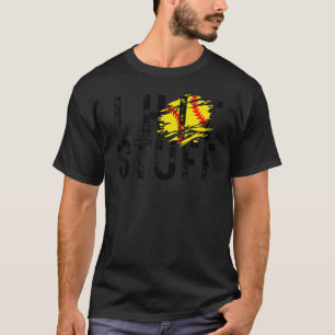 Camiseta Eu Bati no Softball Player Homerun Batter Softbal