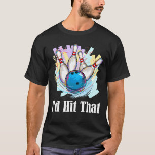 Camiseta Eu batia na Boliche Bowler