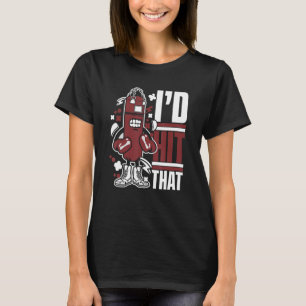 Camiseta Eu batia no Kickboxer Tai Boxer
