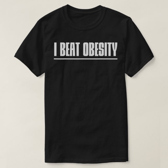 Camiseta Eu Bato A Obesidade (Frente do Design)