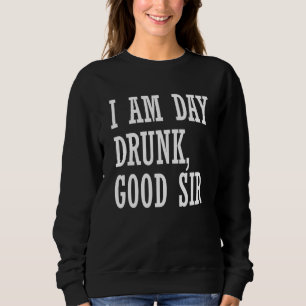 Camiseta Eu Bebado Dia Bom Senhor Bebendo Vinho