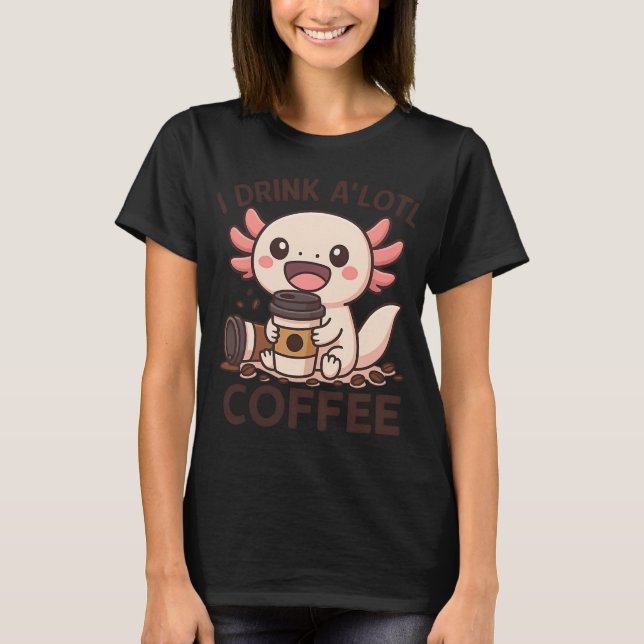 Camiseta Eu Bebo Muito Café (Frente)