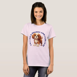Camiseta Eu Beijei um Cachorrinho Cocker Spaniel