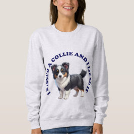 Camiseta Eu beijei um cachorrinho Collie