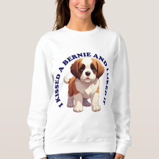 Camiseta Eu beijei um cachorrinho St Bernard