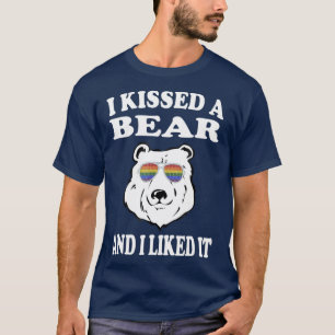 Camiseta Eu Beijei Um Urso E Gostei Dele Gay LGBT Engraçad