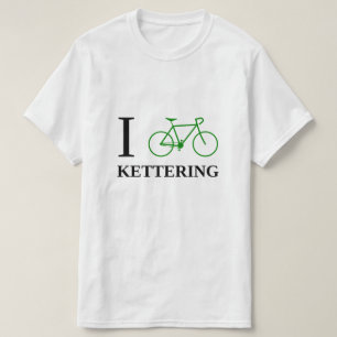 Camiseta Eu Bike KETTERING (o ícone verde da bicicleta)