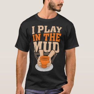 Camiseta Eu Brinco Na Argila De Cerâmica Artista Presente D