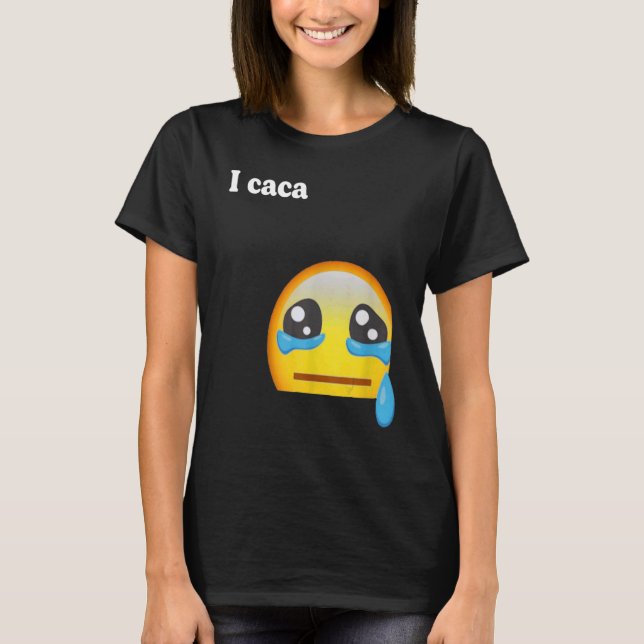 Camiseta Eu Caca Cute Eu Choro Incrível (Frente)