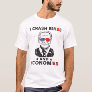 Camiseta Eu Caio Bikes E Economias