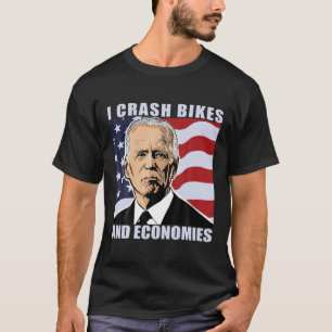 Camiseta Eu Caio Bikes E Economias