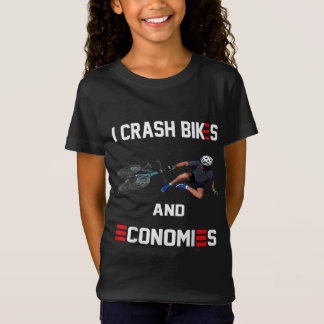 Camiseta Eu Caio Bikes e Economias Joe Biden Caindo