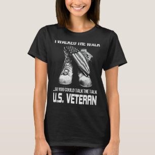Camiseta Eu Caminhei A Caminhada Para Que Você Conversasse