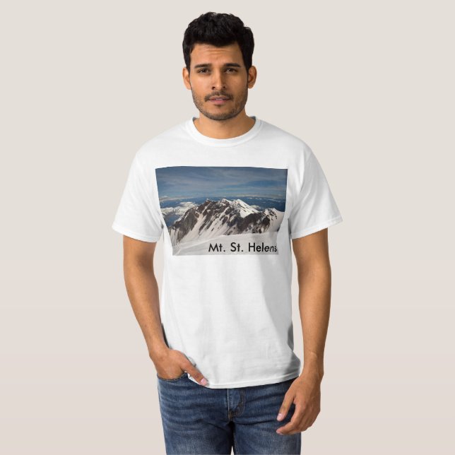 Camiseta Eu caminhei Mt St Helens (Frente Completa)