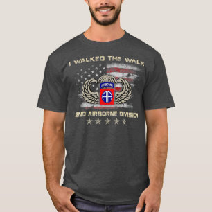 Camiseta Eu Caminhei Pela 82ª Divisão De Transportes Aér
