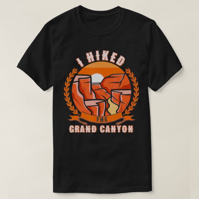 Camiseta Eu Caminhei Pelo Grand Canyon (Frente do Design)